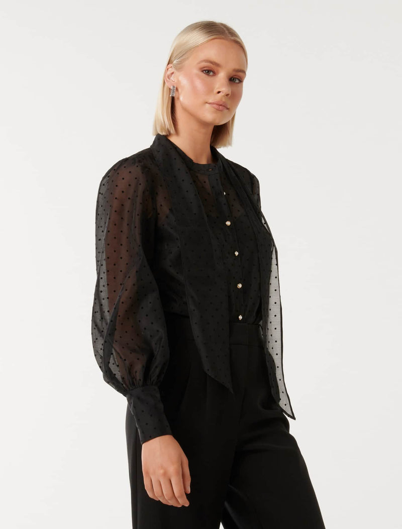 Vienna Organza Blouse