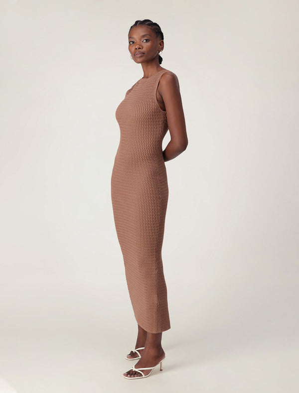 Georgia Sleeveless Knit Dress Forever New