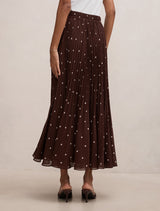 Aurora Petite Pleated Skirt Forever New