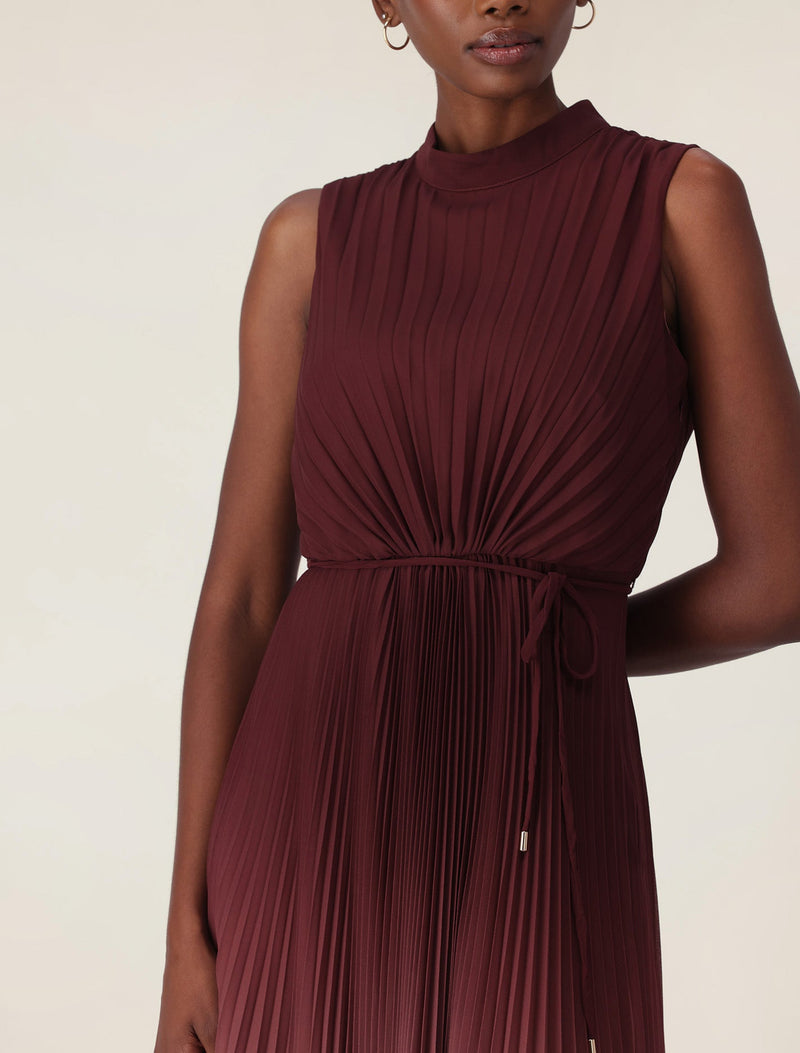 Phillipa Pleated Midi Dress Forever New