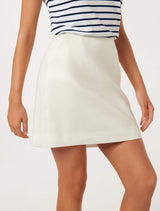 Myah Linen Mini Skirt Forever New