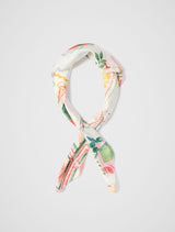 Gabbie Satin Scarf 0 Solar Tropical Forever New