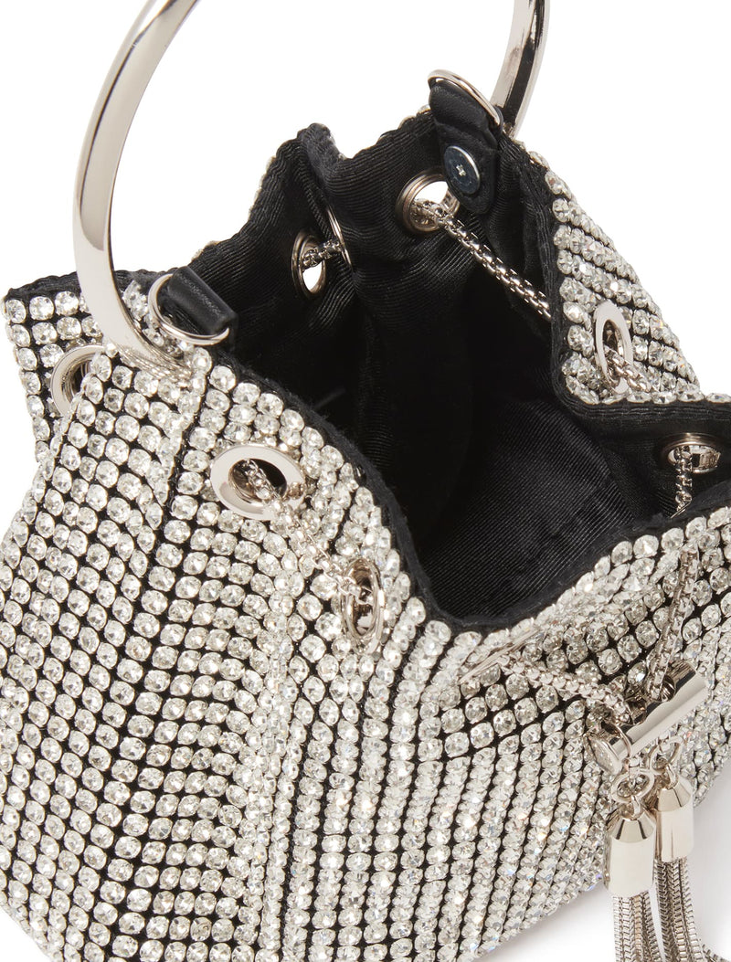 Skylah Sparkle Metal Handle Bag Forever New