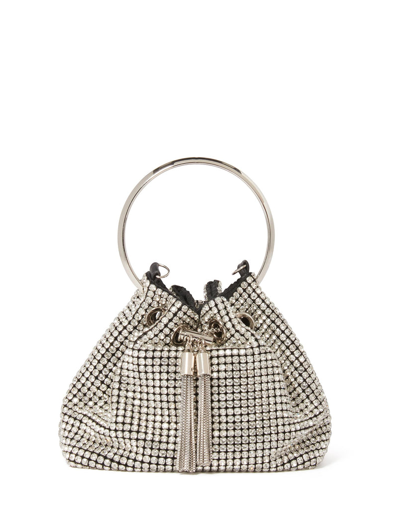 Skylah Sparkle Metal Handle Bag 0 Silver Forever New