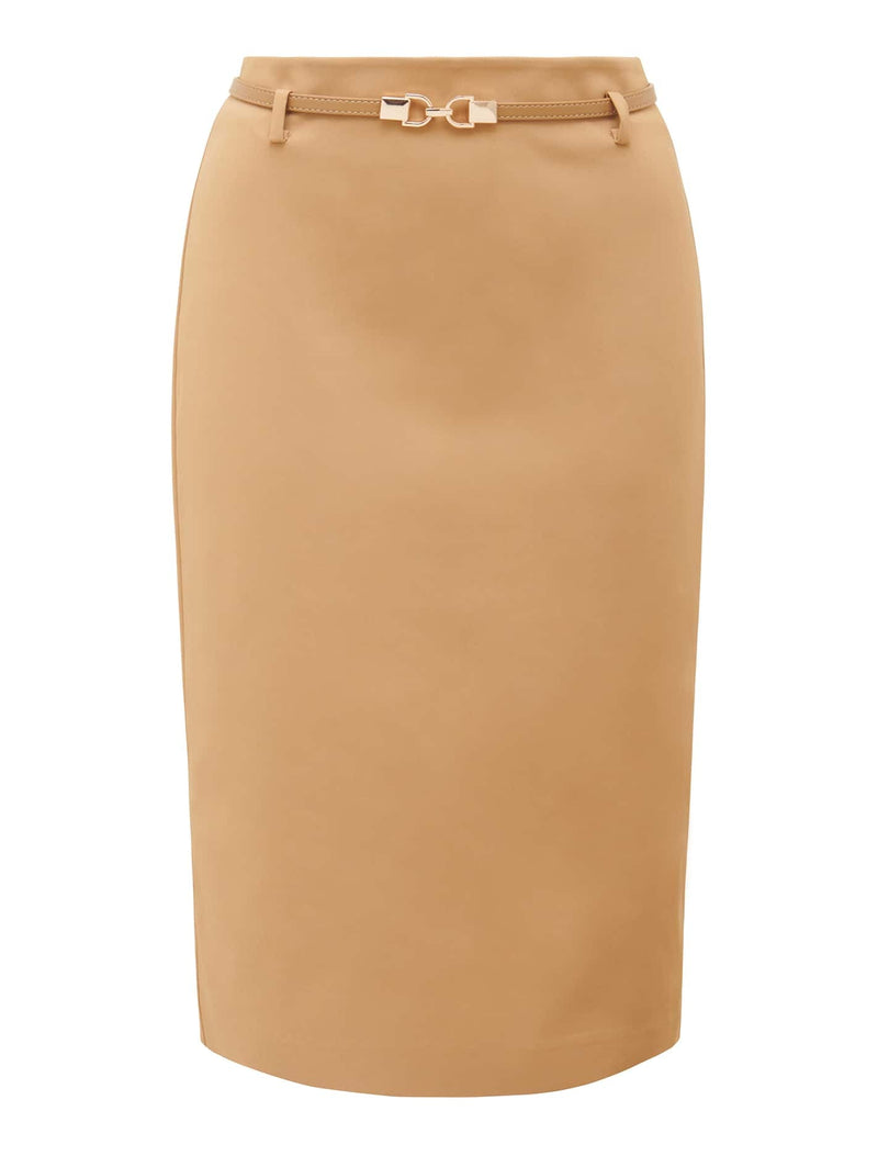 Dina Belted Pencil Skirt Forever New