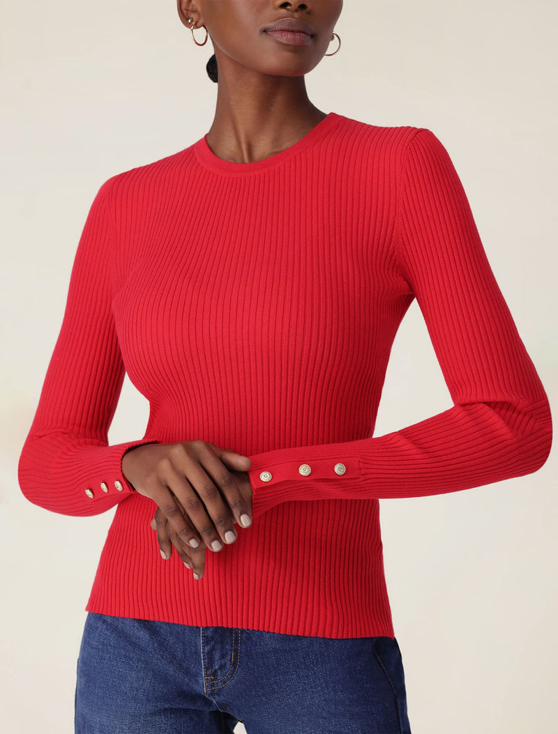 Della Rib Knit Jumper Forever New