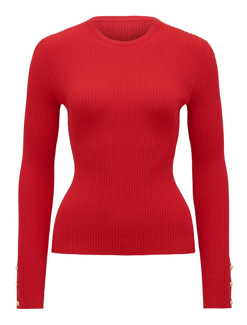 Della Rib Knit Jumper Forever New