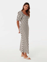 Angela Puff Sleeve Midi Dress Forever New