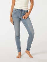 Nala Mid-Rise Skinny Jeans Forever New