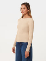 Elle Petite Button Detail Jumper Forever New