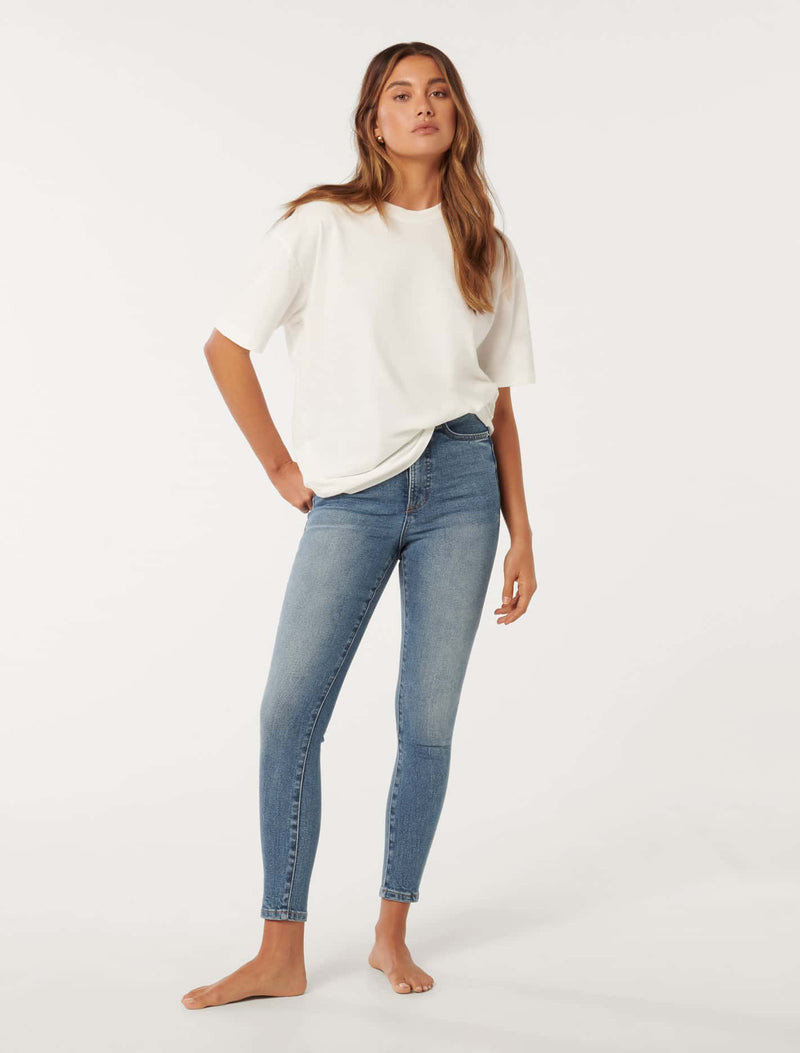 Mila High-Rise Skinny Jeans Forever New