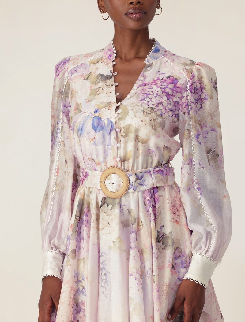 Vienna Trim Detail Skater Dress Forever New