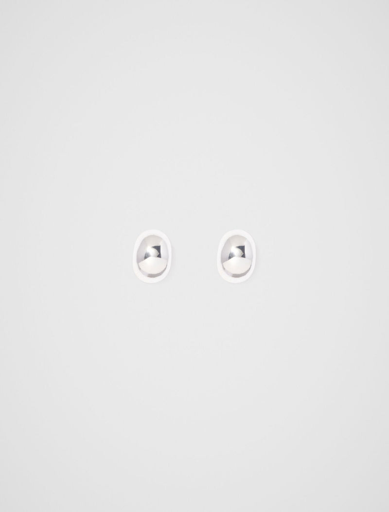 Simi Small Chunky Stud Earrings 0 Silver Forever New