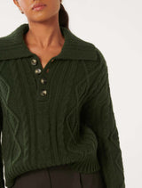 Adelaide Petite Cabled Knit Jumper Forever New