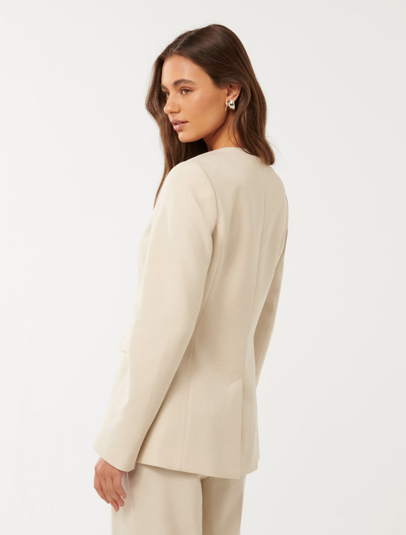 Xena Collarless Blazer