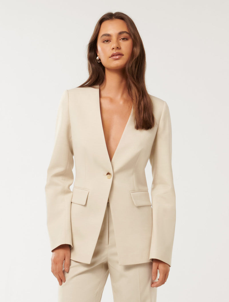 Xena Collarless Blazer