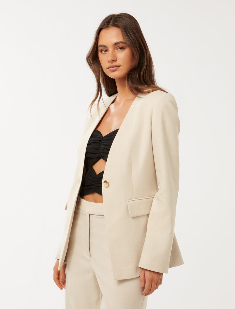 Xena Collarless Blazer