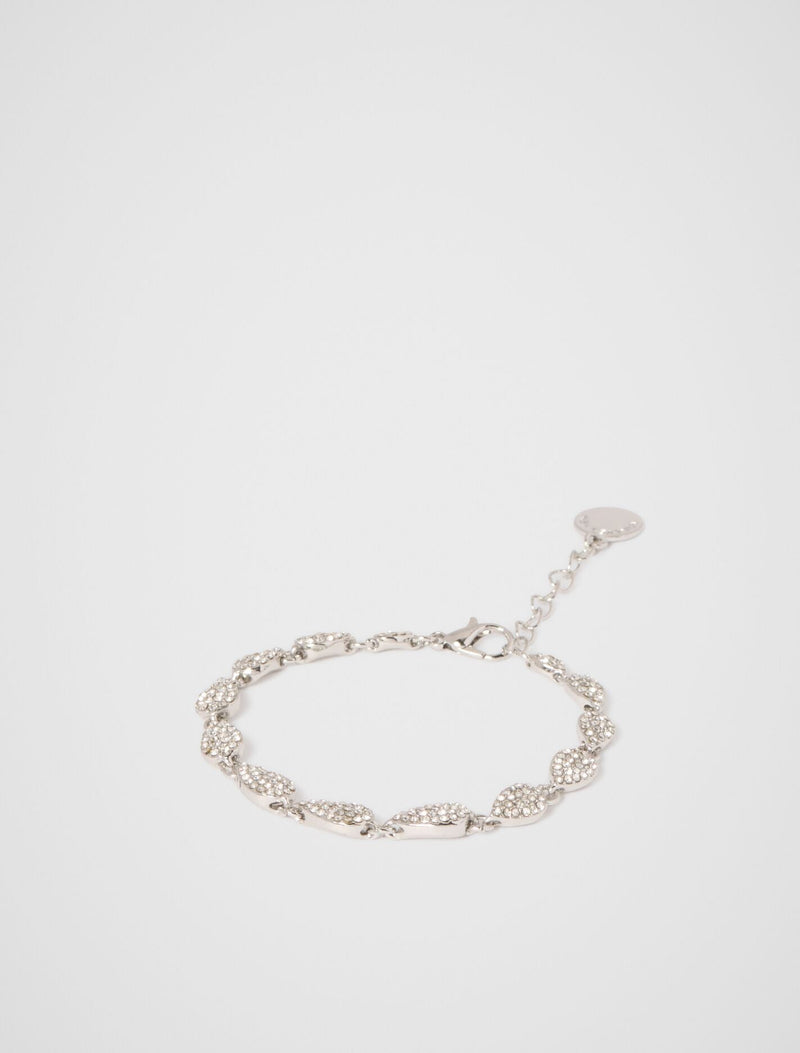 Perrie Pave Bracelet 0 Silver Crystal Forever New