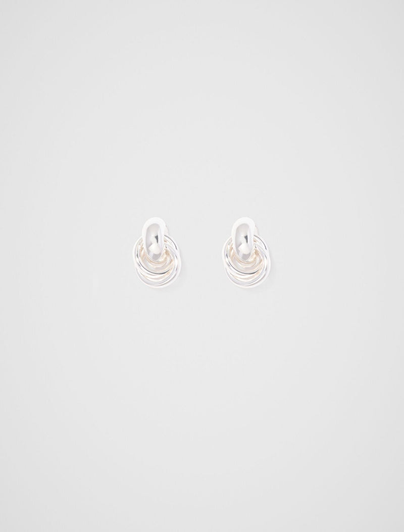 Samuel Small Hoop Earrings Stud 0 Silver Forever New