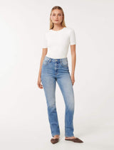 Rebecca High Rise Straight Jeans Forever New