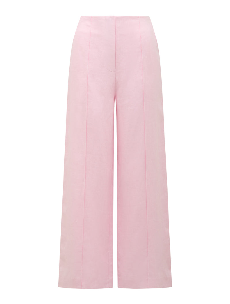 Posey Petite Linen Wide Leg Pants