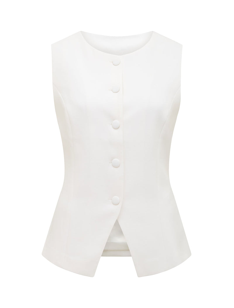 Toni High Neck Waistcoat Forever New