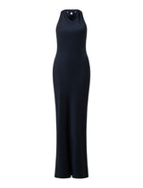 Audrey Satin Backless Maxi Dress Forever New
