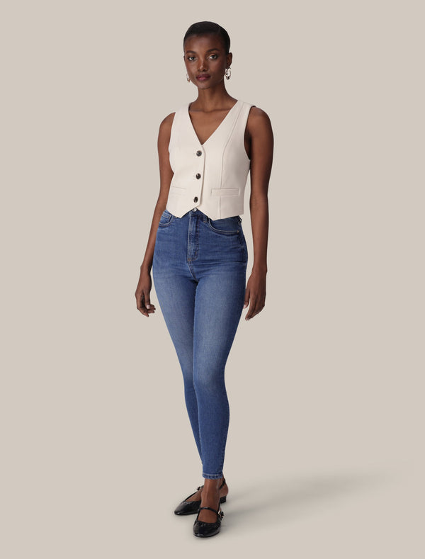 Mila High-Rise Skinny Jeans