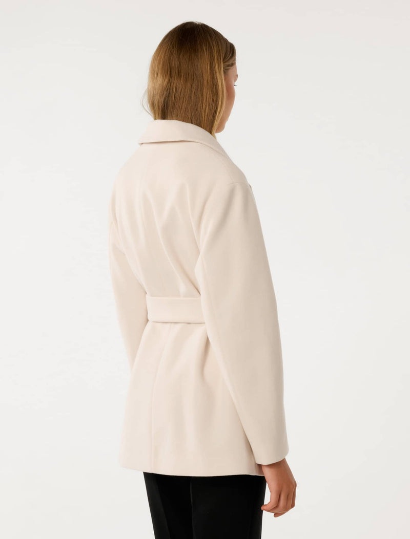 Adele Wrap Coat Forever New