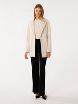 Adele Wrap Coat Forever New