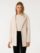 Adele Wrap Coat Forever New