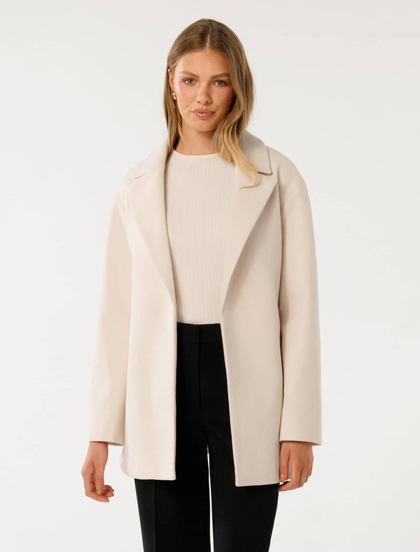 Adele Wrap Coat Forever New