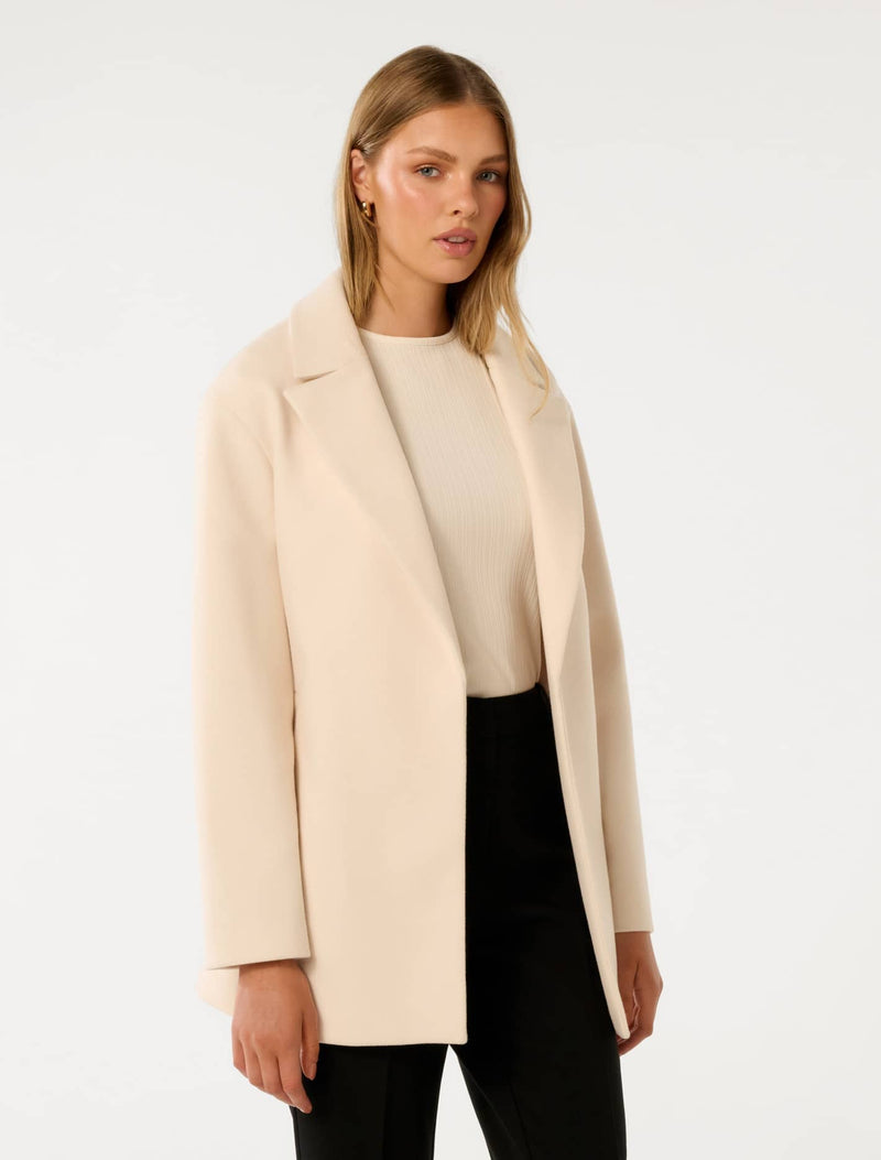 Adele Wrap Coat Forever New