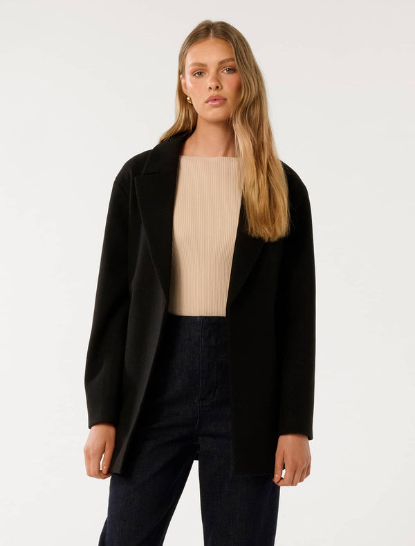 Adele Wrap Coat Forever New
