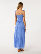Freya Strappy Tiered Maxi Dress