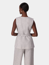 Jackie Zip Waistcoat Forever New