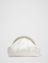 Shayla Shiny Frame Clutch 0 Ivory Forever New