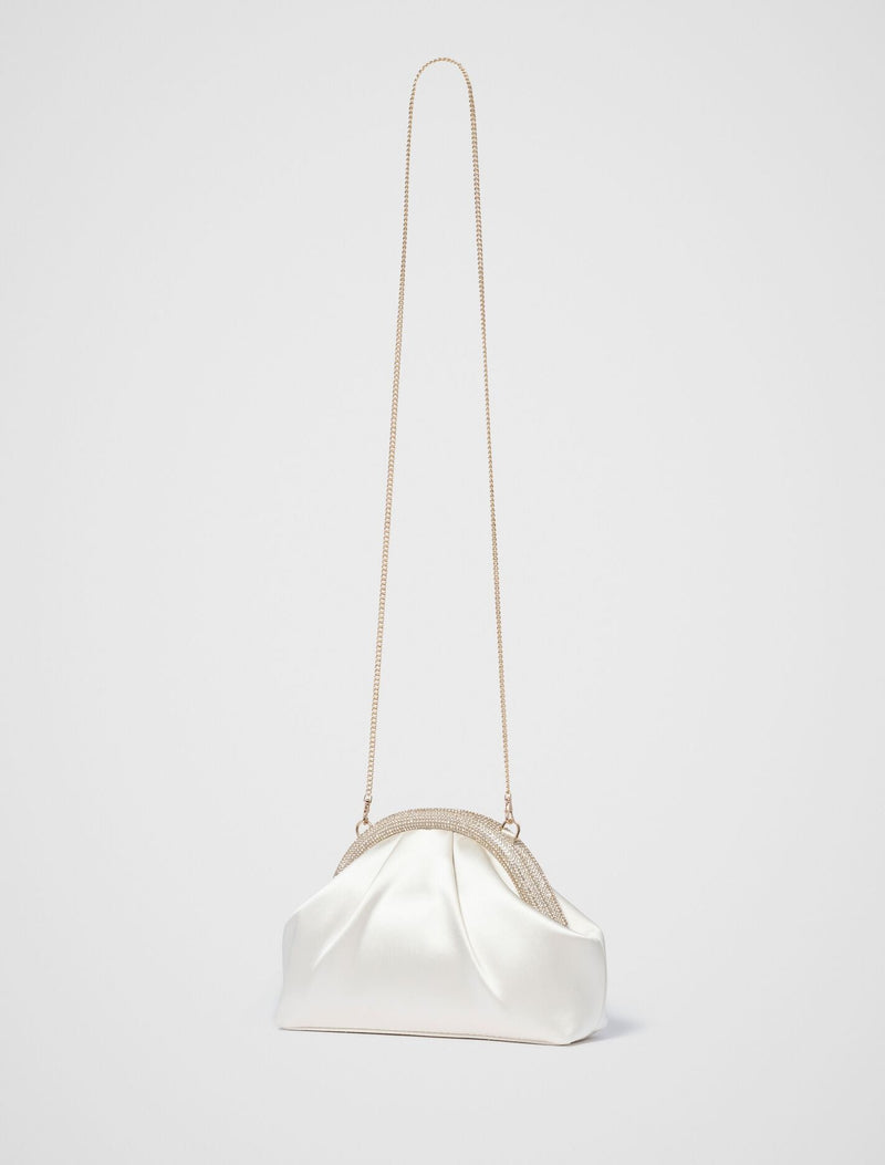 Shayla Shiny Frame Clutch Forever New