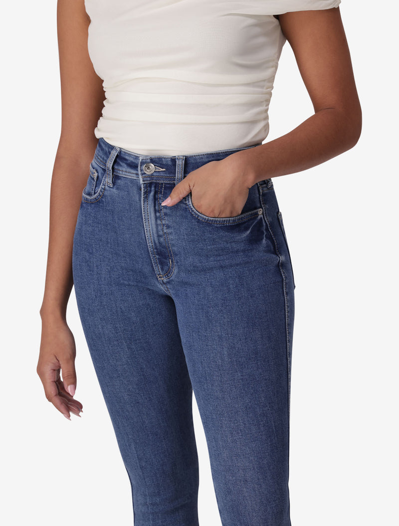 Ashley Mid-Rise Skinny Jeans