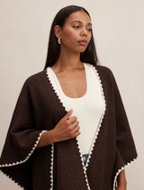 Sara Stitch Detail Cape Forever New