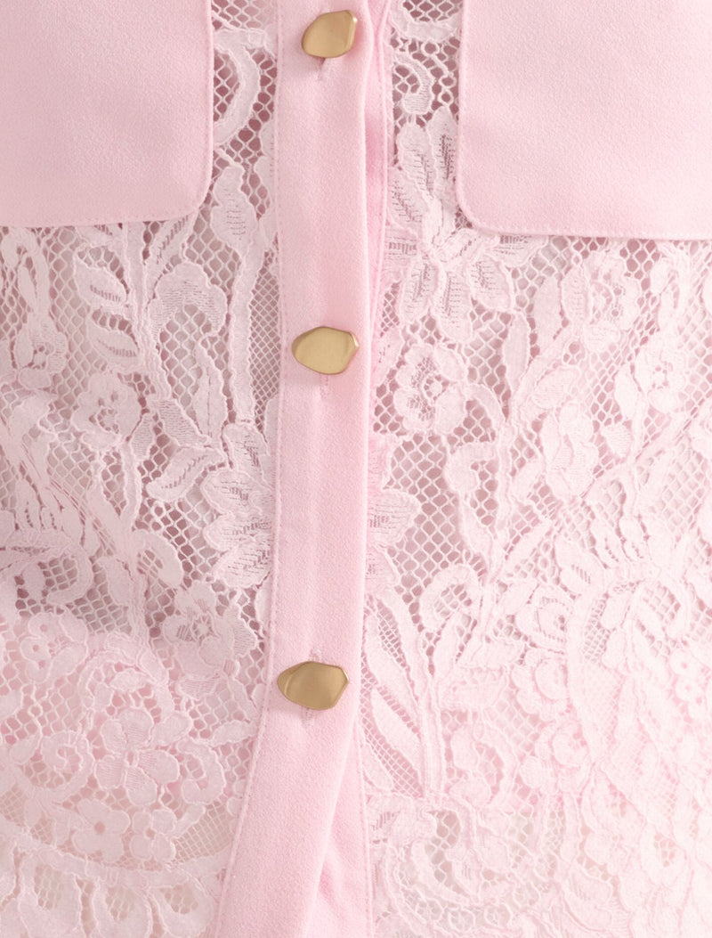 Lola Lace Shirt Forever New