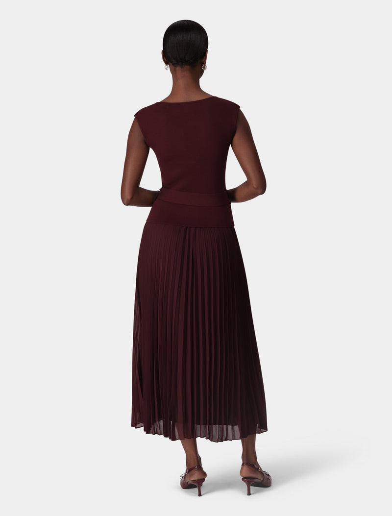 Lelani Pleat Hem Midi Dress Forever New