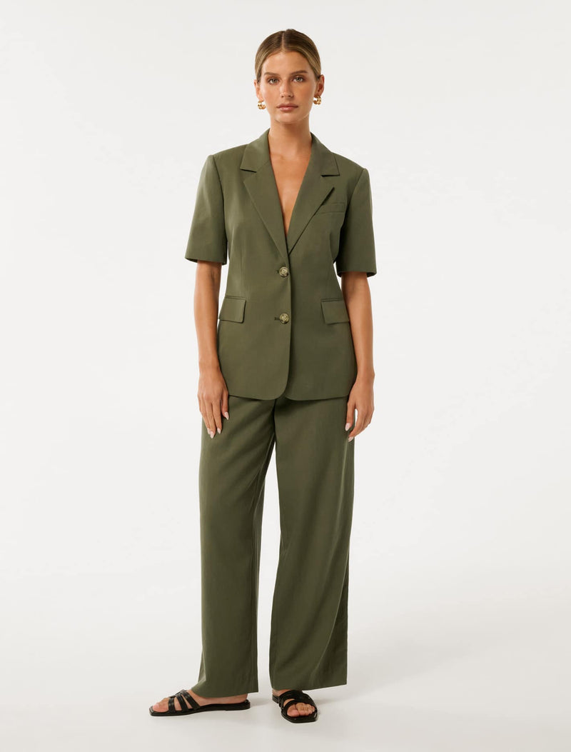 Bowie Petite Wide Leg Pants