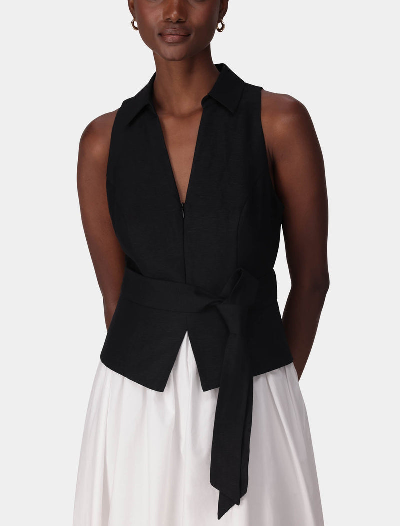 Liana 2 in 1 Collared Midi Dress Forever New