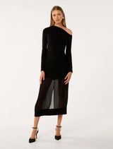 Riva Tipped Neckline Top Forever New