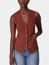 Laura Knitted Waistcoat Forever New
