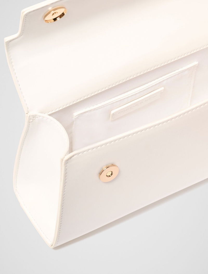 Liana Lock Detail Top Handle Bag Forever New