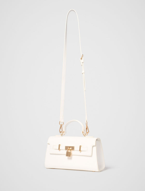 Liana Lock Detail Top Handle Bag Forever New