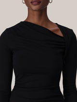 Roma Asym Neck Top Forever New