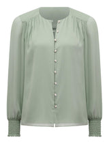 Piper Gathered Yoke Blouse Forever New